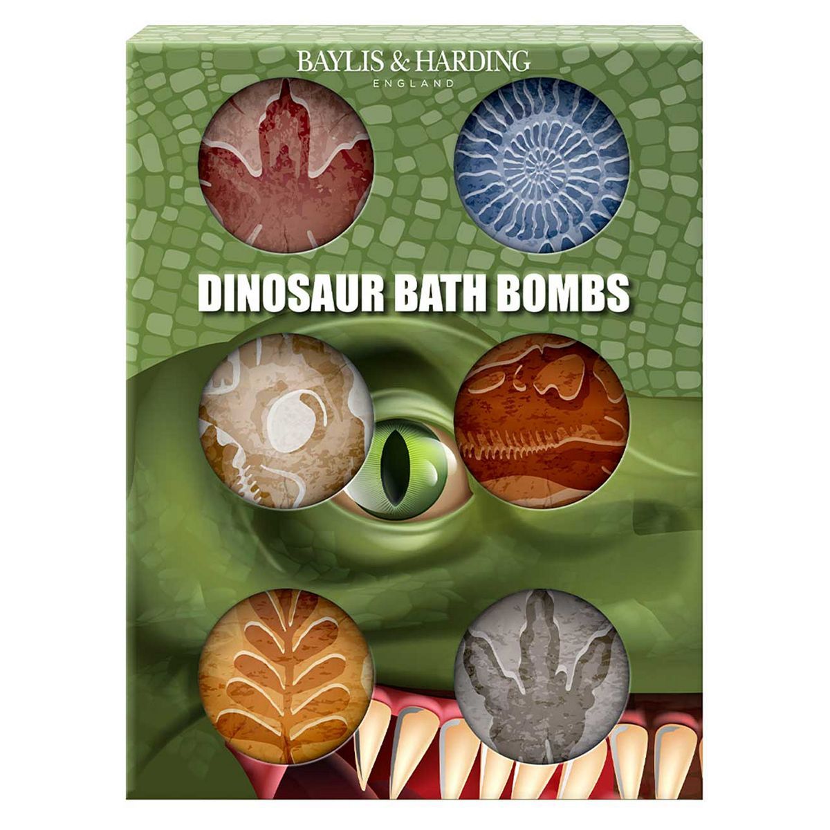 Baylis & Harding Dinosaur 6 Bath Bombs Gift Set - McGrocer