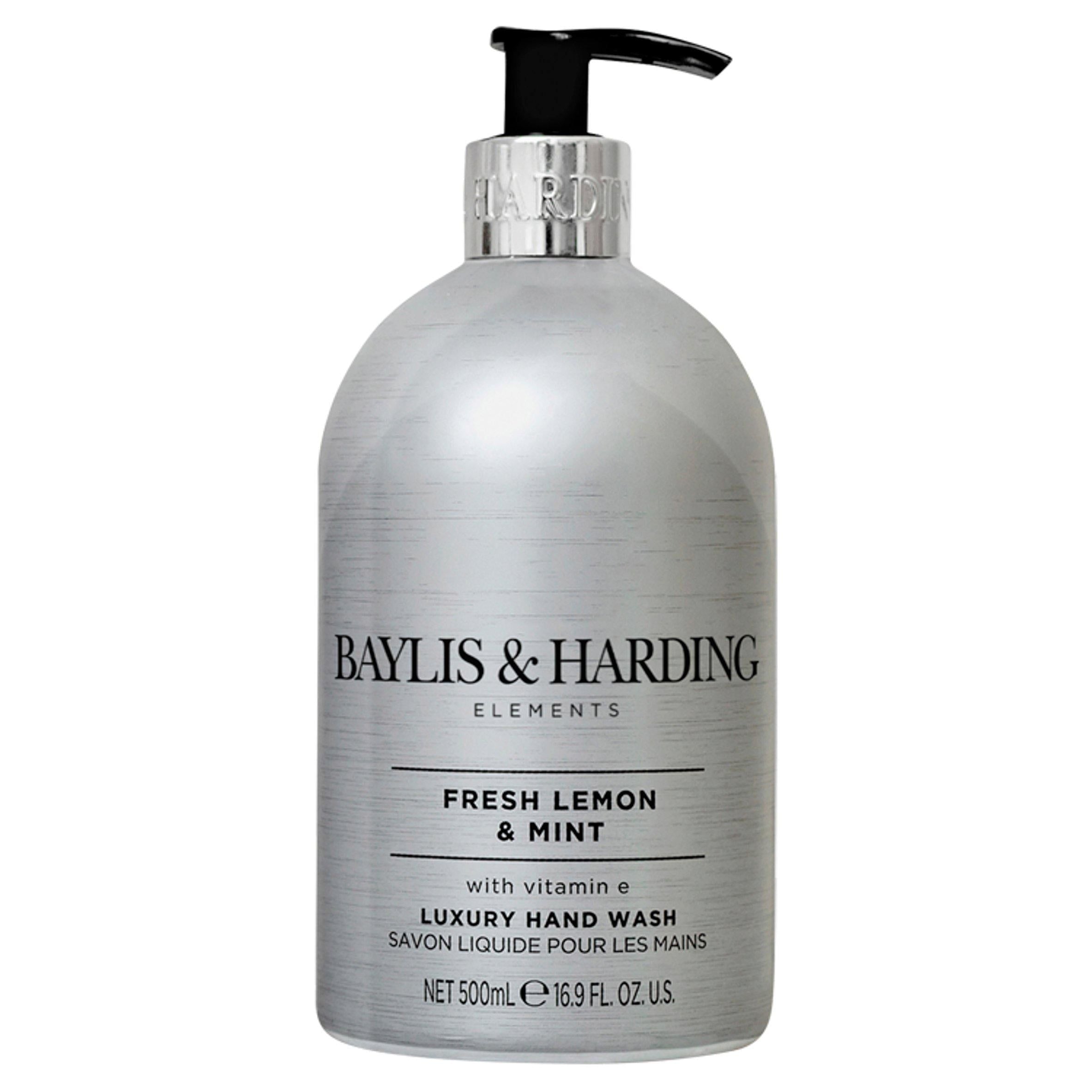 Baylis & Harding Elements Fresh Lemon & Mint Luxury Hand Wash 500ml - McGrocer