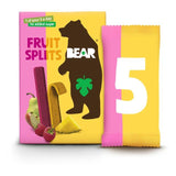 BEAR Fruit Splits Raspberry & Pineapple 5 x 20g - McGrocer
