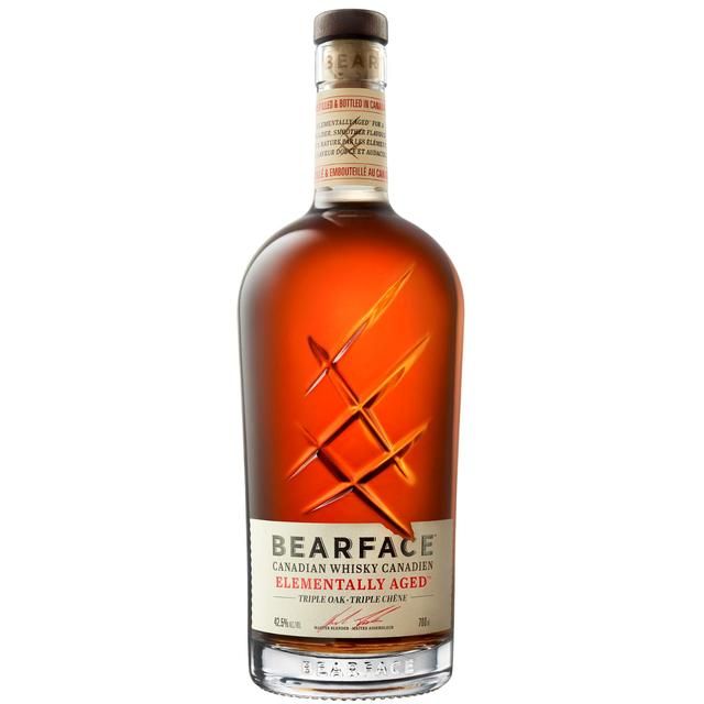 Bearface Triple Oak Elementally Aged Canadian Whisky 70cl - McGrocer