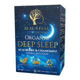 Beau-T-Full Tea Organic Deep Sleep Tea Bags, 6 x 15 Pack - McGrocer