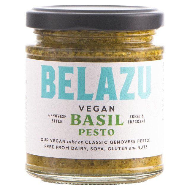 Belazu Vegan Basil Pesto 165g - McGrocer