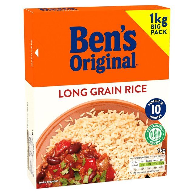 Ben's Original Long Grain Rice 1kg - McGrocer