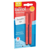 Berol Handwriting Pen Black Ink 2 per pack - McGrocer