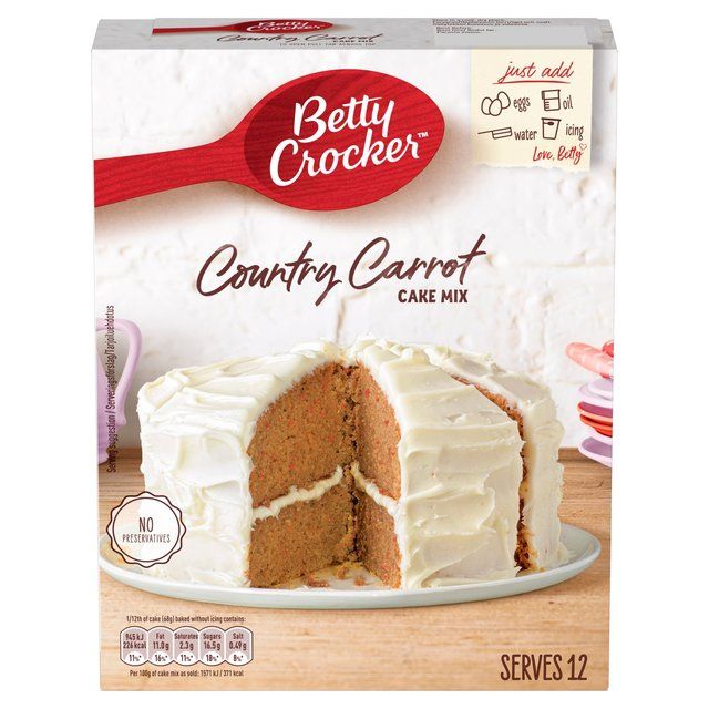 Betty Crocker Country Carrot Cake Mix 425g - McGrocer