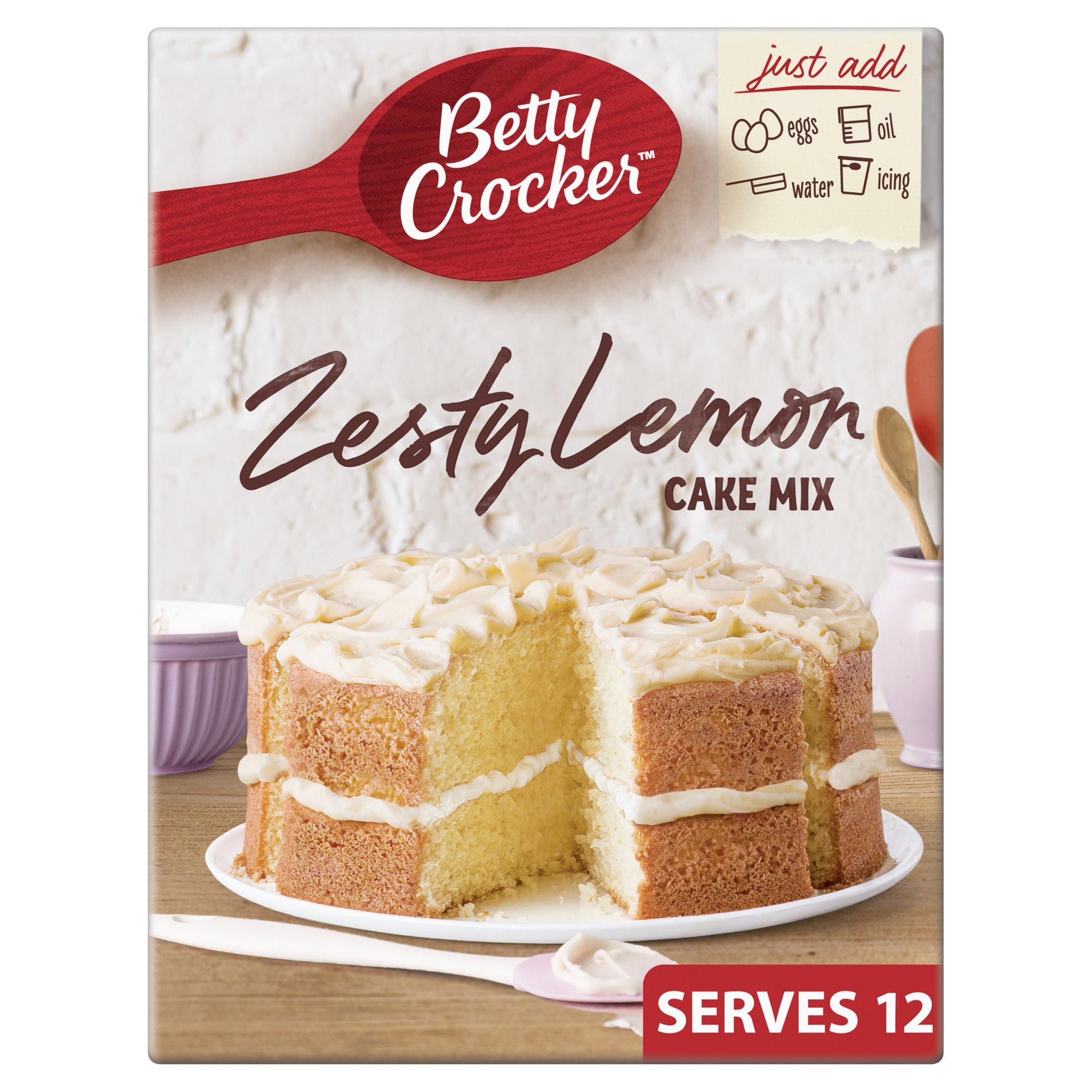 Betty Crocker Zesty Lemon Cake Mix 425g - McGrocer