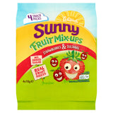 Whitworths Sunny Fruit Mix-Ups Strawberries & Sultanas 4x18g Snacking fruit & seeds Sainsburys