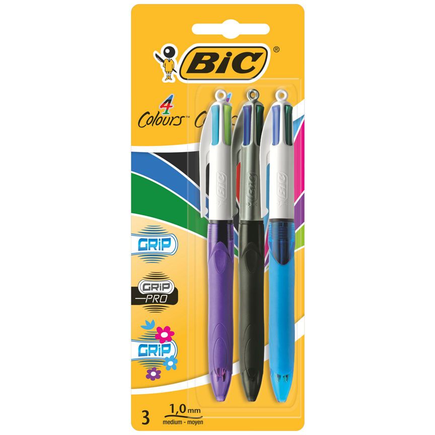 Bic Bic 4 Colour Grip - McGrocer