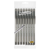 Bic Black Round Stic Ball Pens - McGrocer
