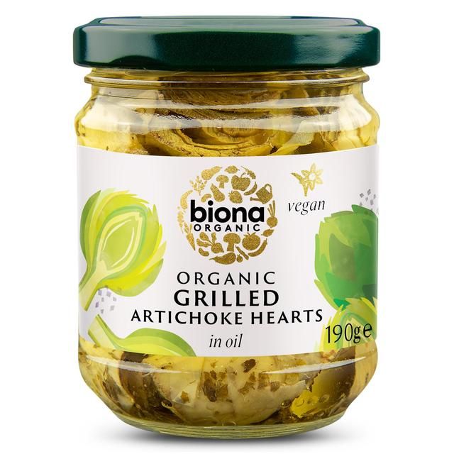 Biona Organic Grilled Artichoke Quarters 190g - McGrocer