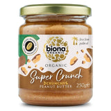 Biona Organic Hi Oleic Super Crunchy Peanut Butter 250g - McGrocer