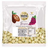 Biona Organic Raisins Yoghurt White Chocolate 60g - McGrocer