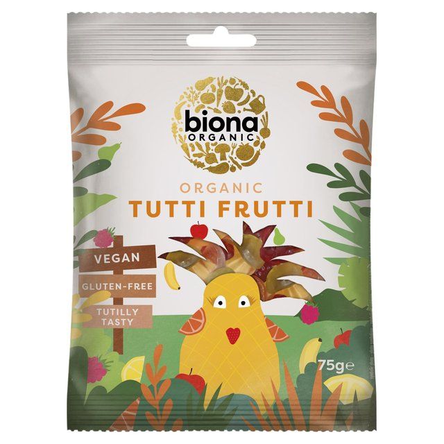 Biona Organic Tutti Frutti Gums 75g - McGrocer