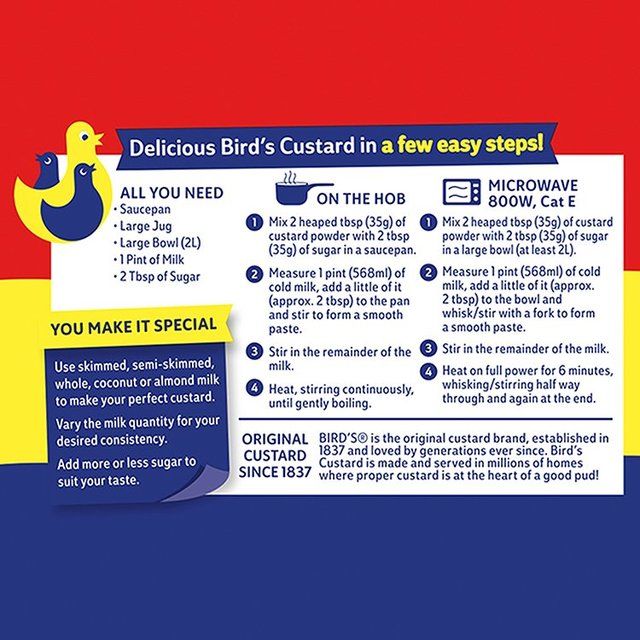 Bird's Custard Powder 350g - McGrocer