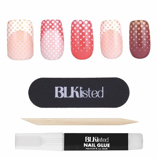 BLKListed Instant Acrylic Nails, Spot the Difference - McGrocer