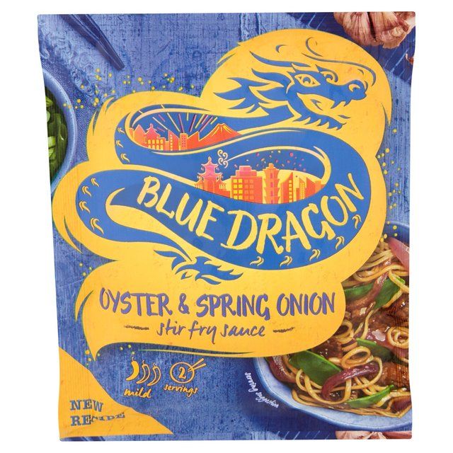 Blue Dragon Oyster & Spring Onion Stir Fry Sauce 120g - McGrocer