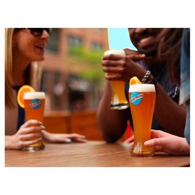 Blue Moon Belgian White American Craft Wheat Beer 4 x 330ml - McGrocer