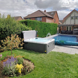 Blue Whale Spa Olive Bay 54-Jet 6 Person Hot Tub - Delivered and Installed - McGrocer