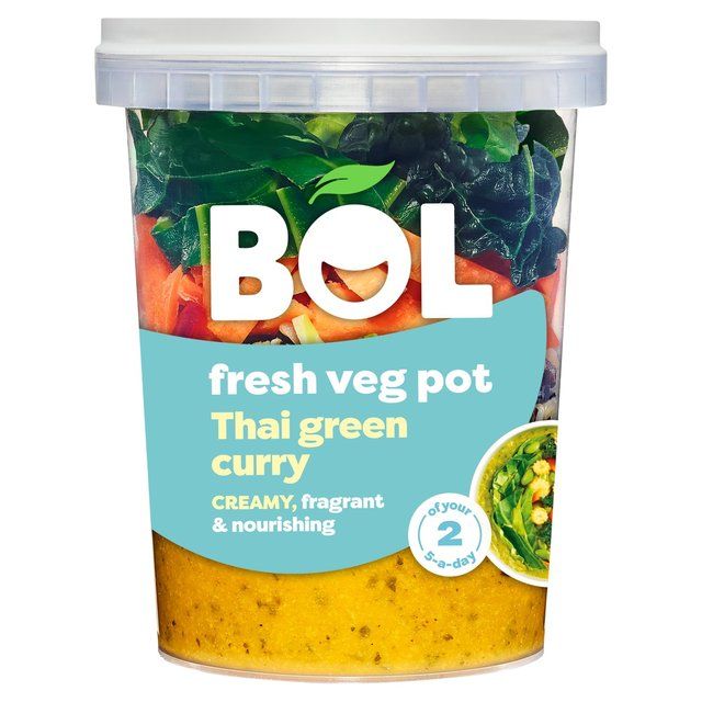 BOL Creamy Thai Green Curry Veg Pot 345g - McGrocer