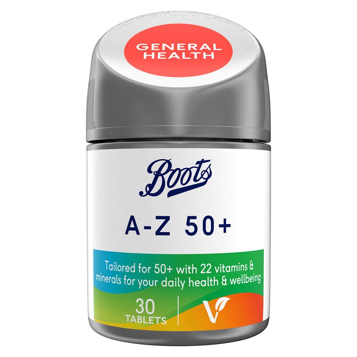 Boots A-Z 50+ 30 Tablets - McGrocer
