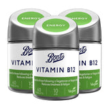 Boots Vitamin B12 10ug Bundle: 3 x 60 Tablets (6 month supply) - McGrocer