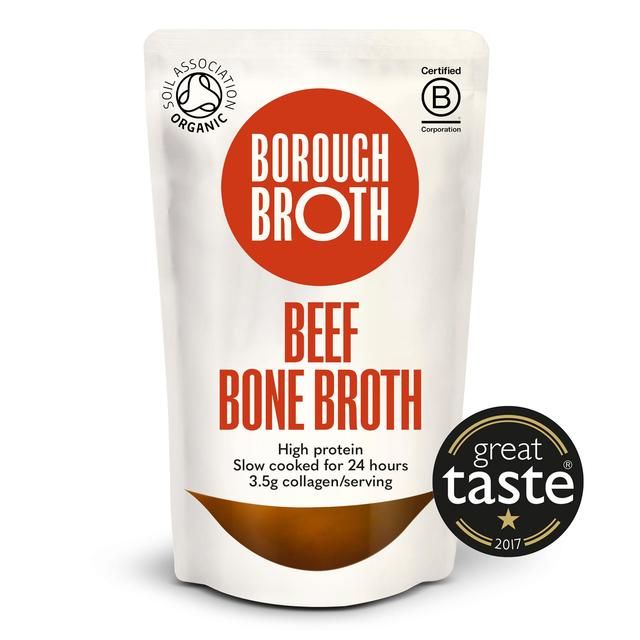 Borough Broth 24hr Organic Beef Bone Broth 324g - McGrocer
