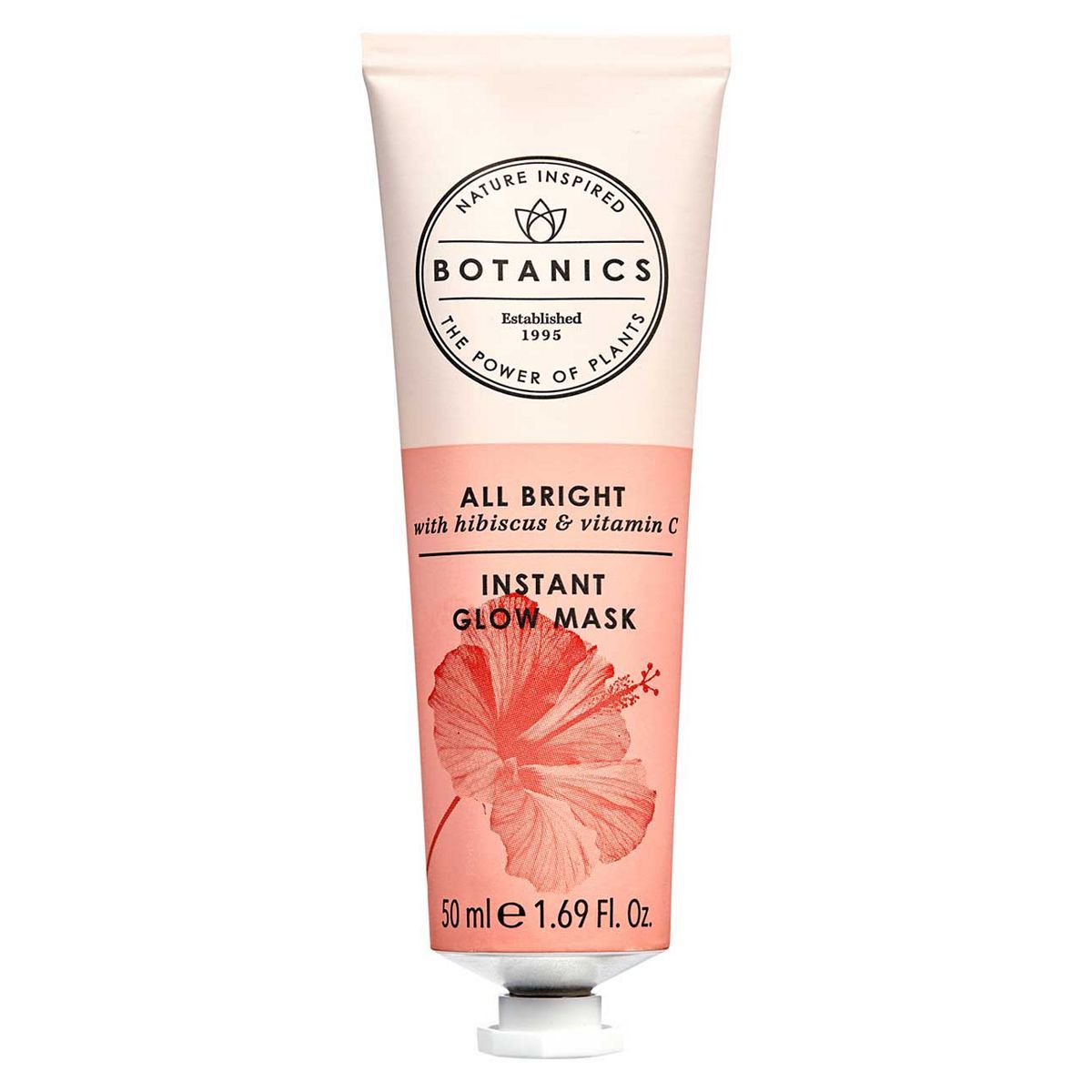 Botanics Instant Glow Face Mask with Natural AHAs & Vitamin C 50ml - McGrocer