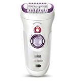 Braun Silk-épil 9, Epilator for Long-Lasting Hair Removal, Purple, 40 tweezers – 9-690