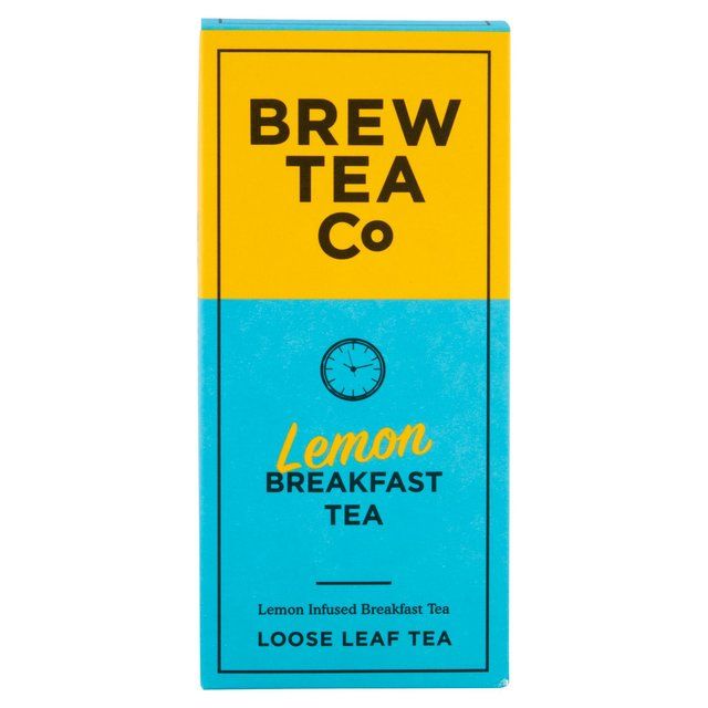 Brew Tea Co Twisted Breakfast - Lemon - 113g Loose Leaf 113g