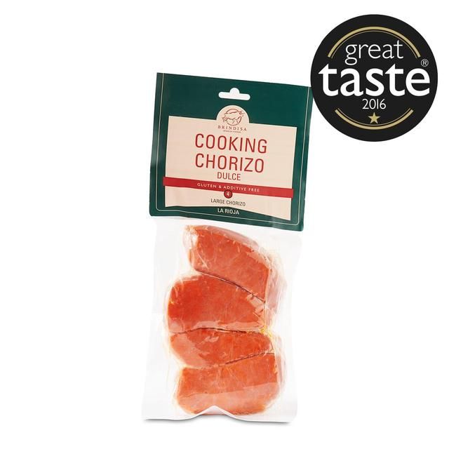 Brindisa Mild Cooking Chorizo Sausages 280g