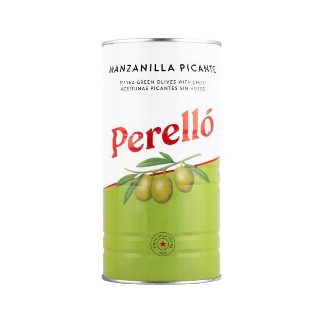 Brindisa Perello Manzanilla Pitted Olives Picante 600g 600g