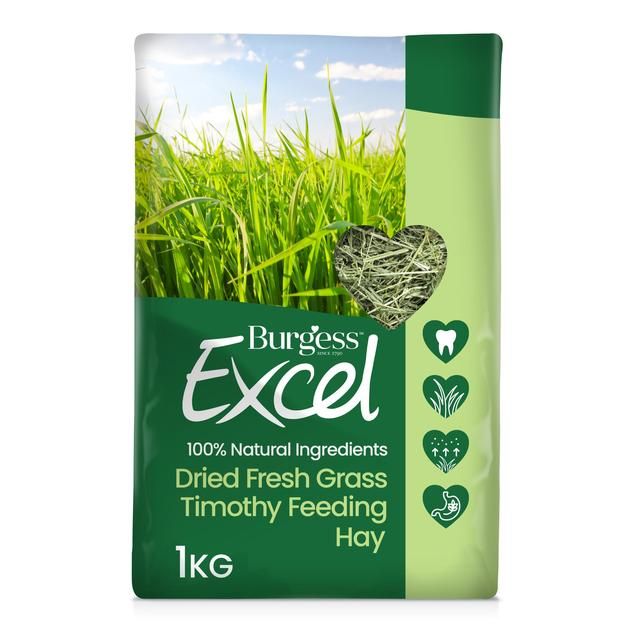 Burgess Excel Feeding Hay Dried Fresh Grass 1kg