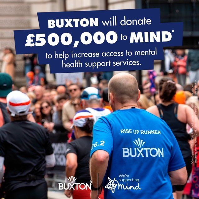 Buxton Sparkling Natural Mineral Water 8 x 500ml