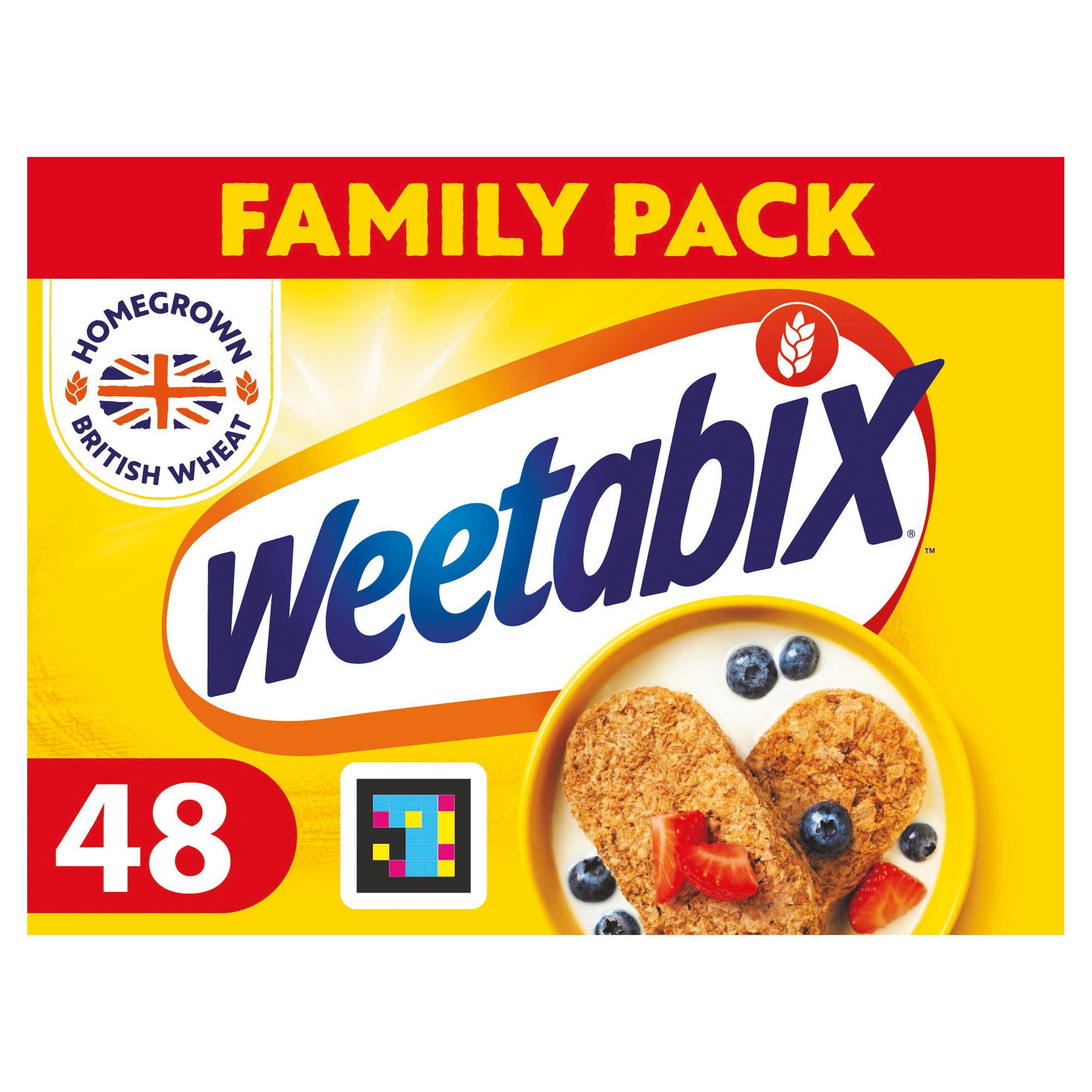 Weetabix Cereal x48 cereals Sainsburys