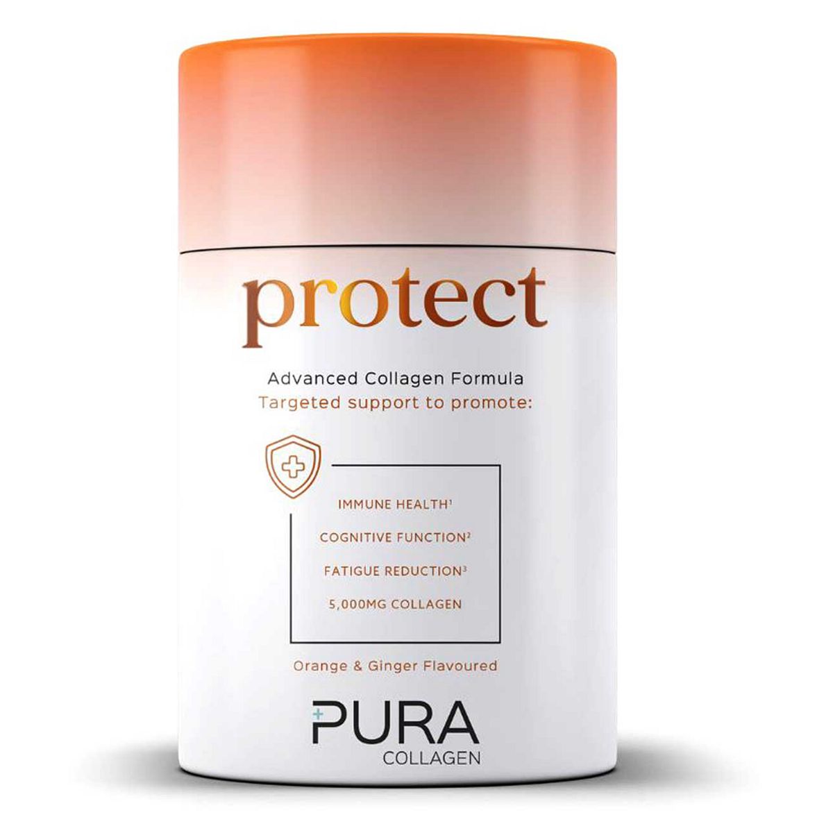 Pura Collagen Protect Advanced Collagen Formula Orange & Ginger - McGrocer