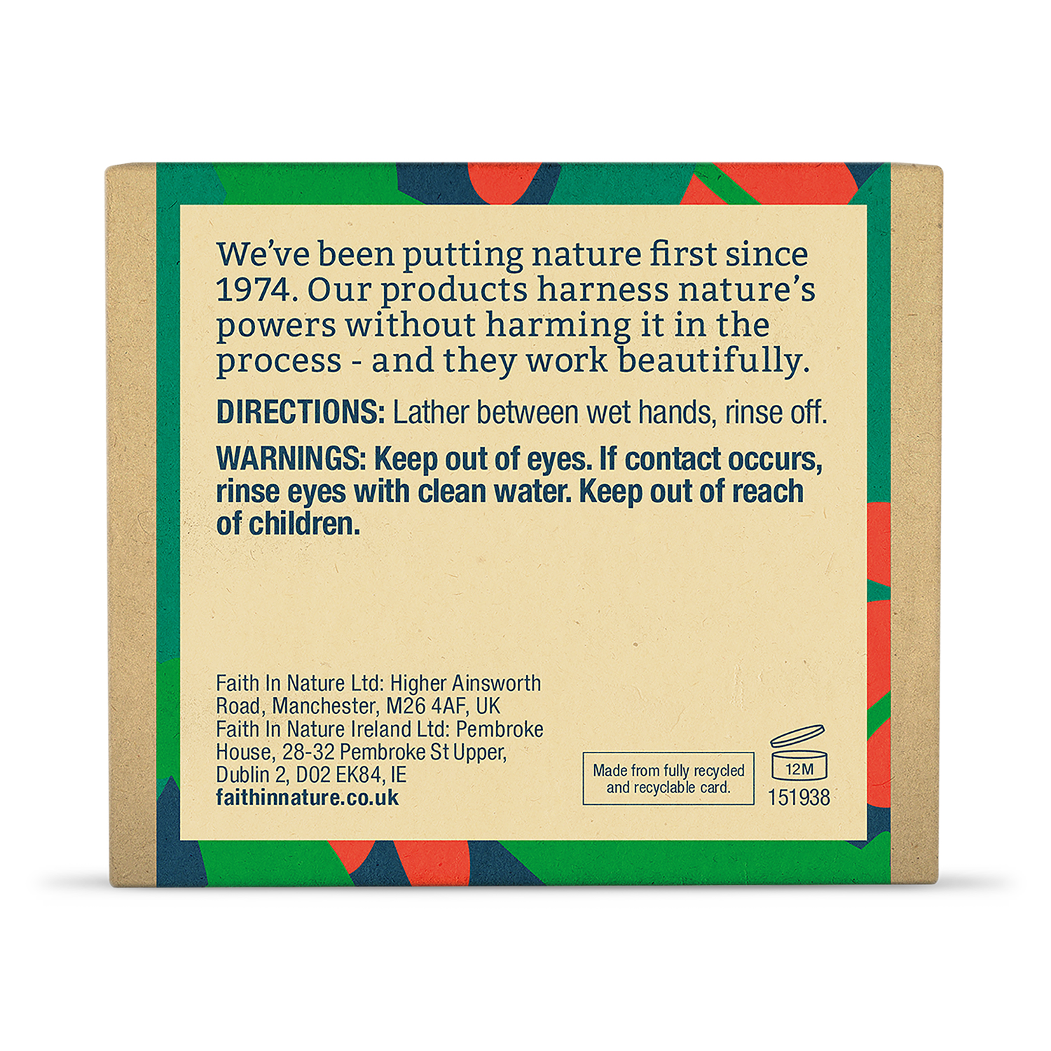 Faith in Nature Rosemary Soap 100g - 998937