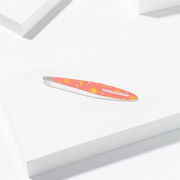 Tweezerman Mini Slant Tweezer Pink Lemonade GOODS Superdrug
