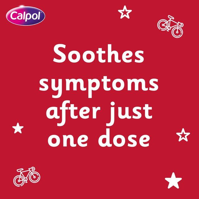Calpol SixPlus Sugar & Colour Free Suspension Sachets Strawberry 6+ Years 12 x 5ml
