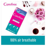 Carefree Cotton Fresh Scented Breathable Pantyliners Single Wrapped 20 per pack