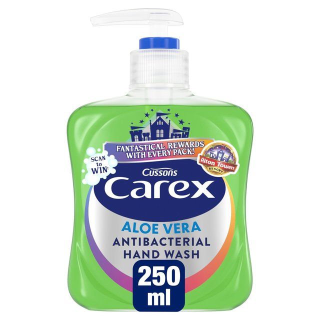 Carex Aloe Vera Antibacterial Handwash 250ml