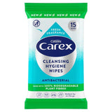 Carex Biodegradable Antibacterial Hand Wipes 15 per pack