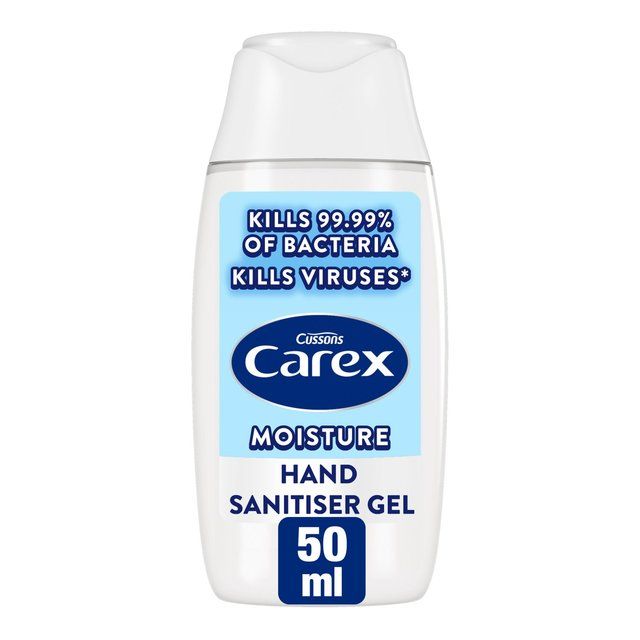 Carex Moisture Antibacterial Hand Sanitiser Gel 50ml