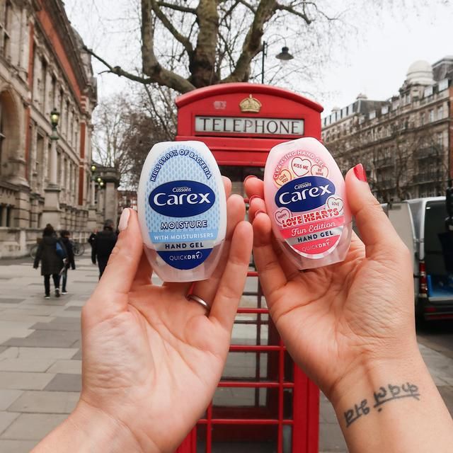 Carex Moisture Antibacterial Hand Sanitiser Gel 50ml