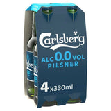 Carlsberg Alcohol Free Lager Beer 4 x 330ml