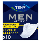 TENA Men Level 2 Incontinence Absorbent Protector - 10 pack GOODS Boots