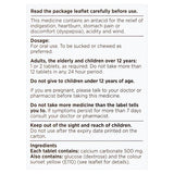 Superdrug Orange Antacid 48 Tablets GOODS Superdrug