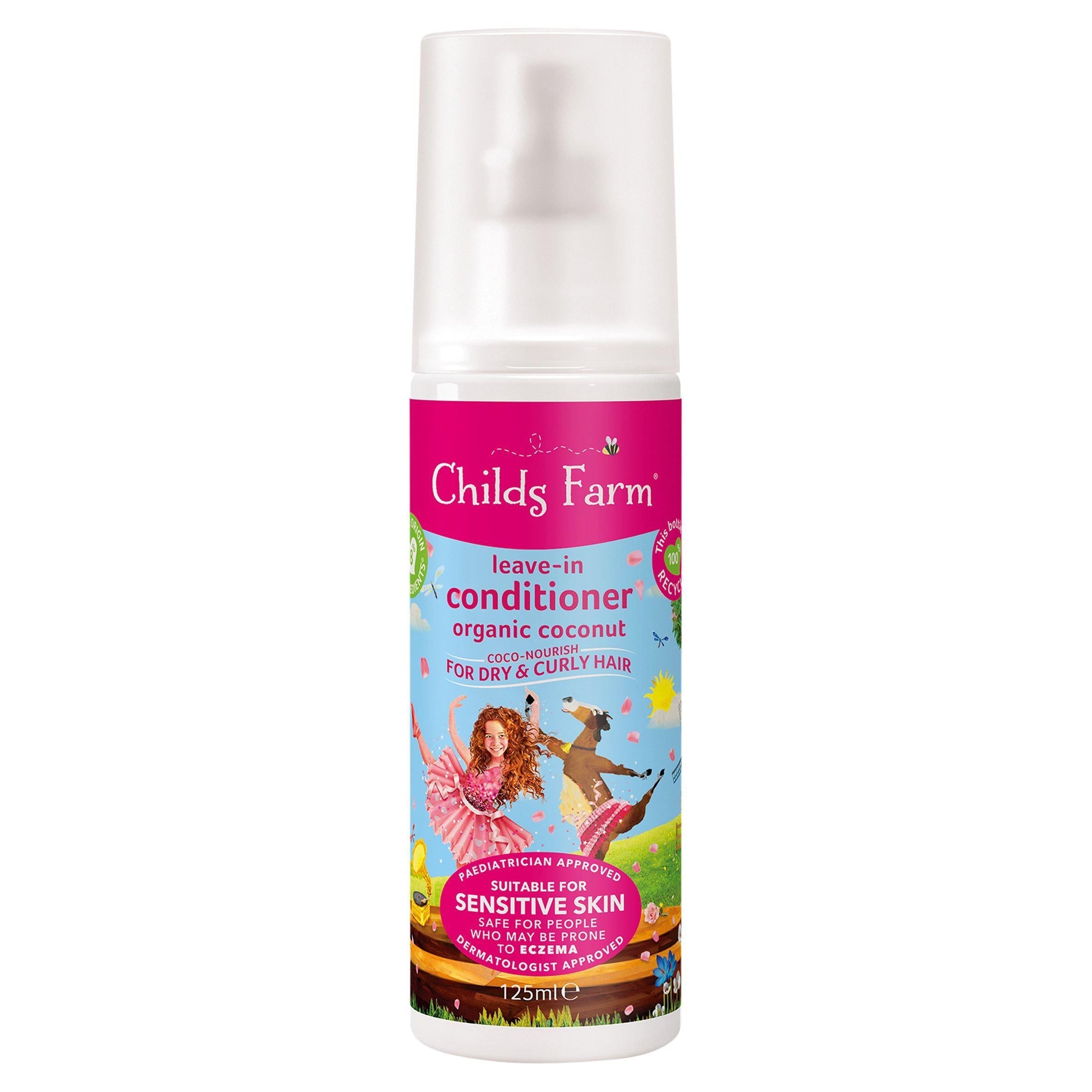 Childs Farm Coco-nourish Leave in Conditioner for Curly & Dry Hair 125ml