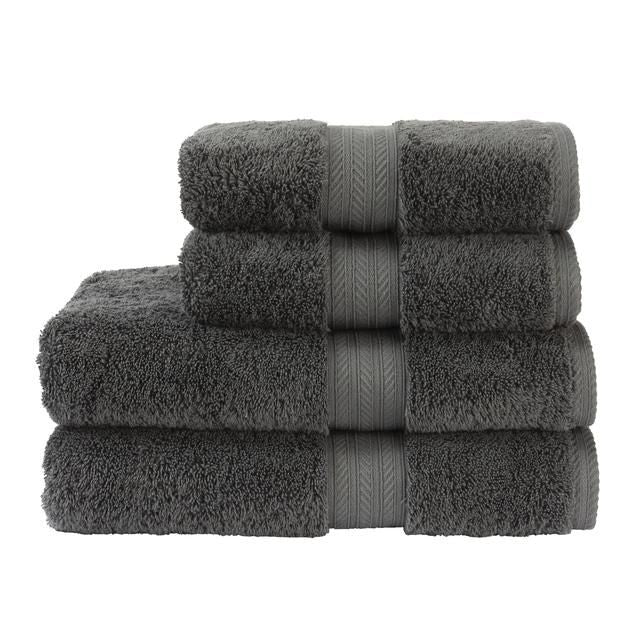 Christy Renaissance 100% Egyptian Bath Sheet Ash Grey