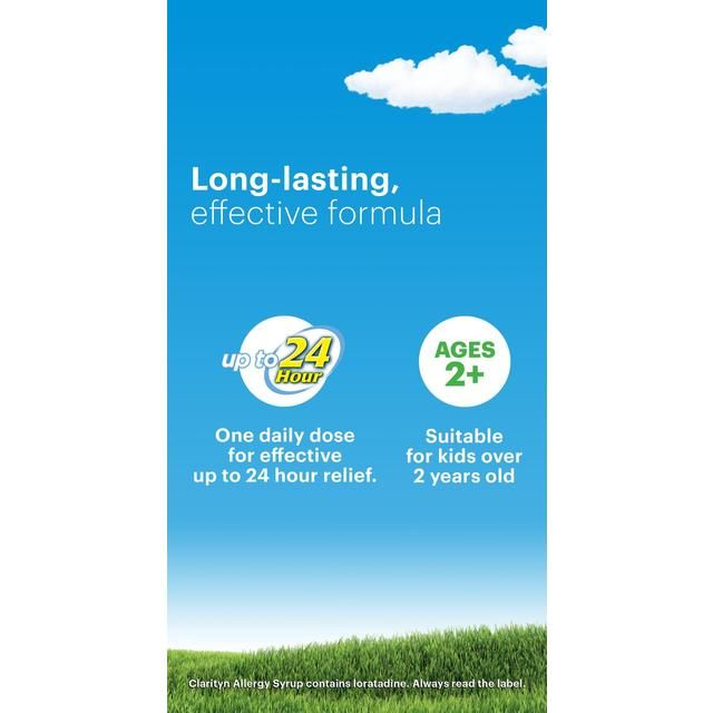 Clarityn Kids Allergy Syrup Mixed Berries 60ml