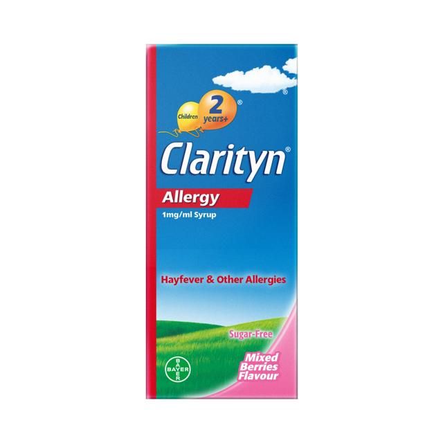 Clarityn Kids Allergy Syrup Mixed Berries 60ml